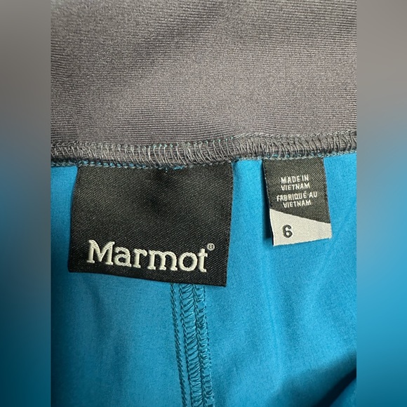 Marmot Womens Scrambler Pants Late Night/Dark Steel Size 6 - Picture 5 of 7